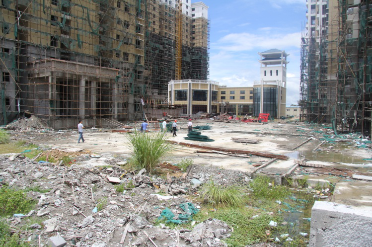 （2013年）海南某大底盘地下车库上浮事故加固工程